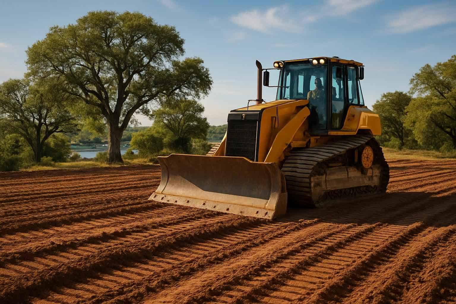 Land Grading in Cottonwood Shores Texas