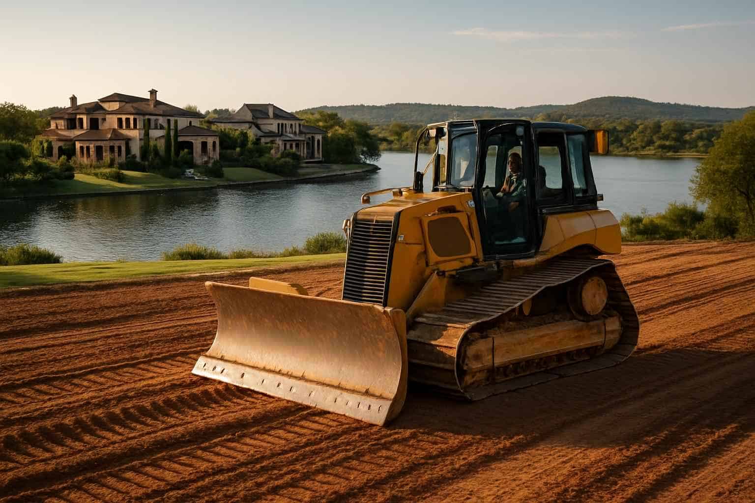 Land Grading in Horseshoe Bay Texas