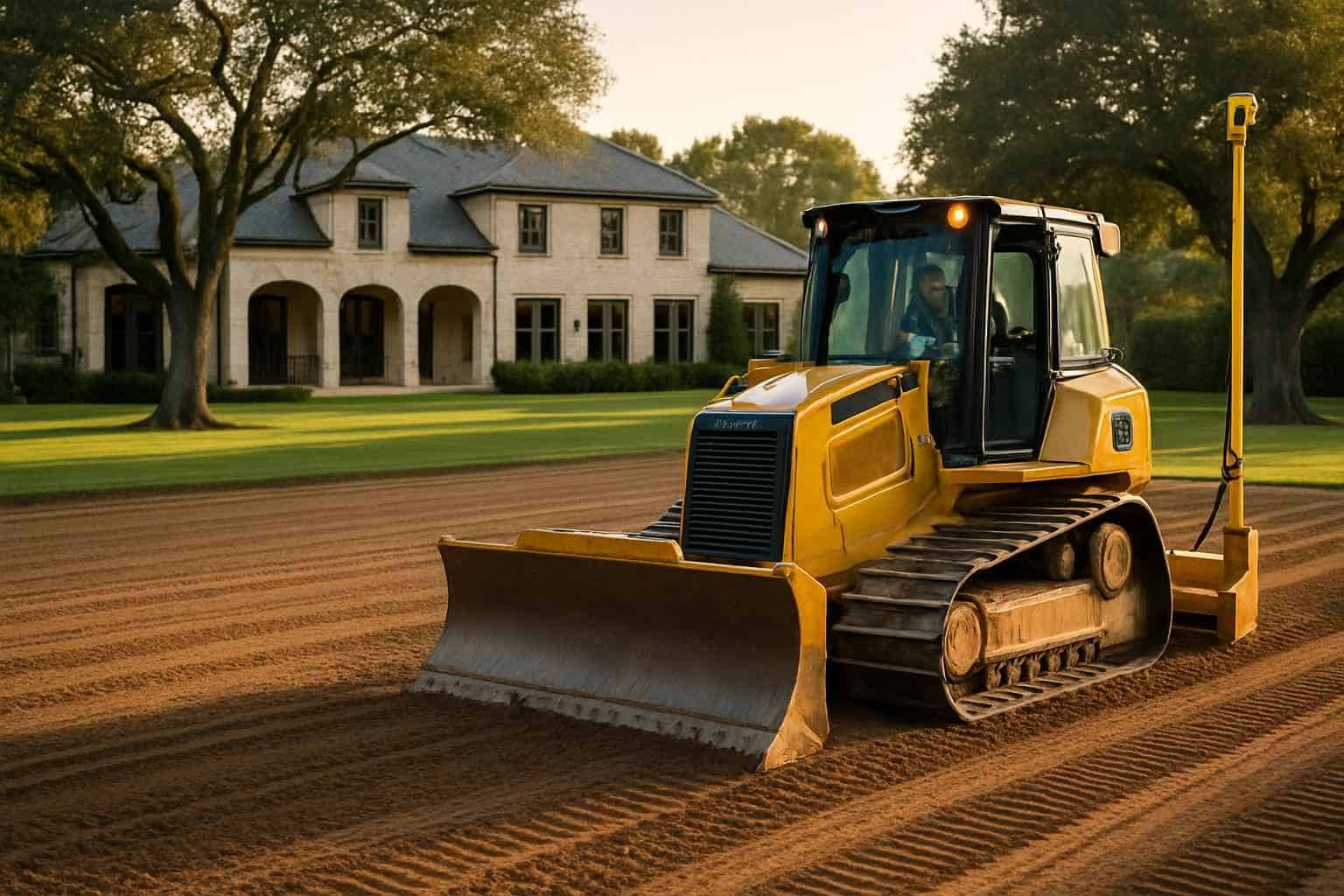 Laser Grading in Cypress Mill Texas