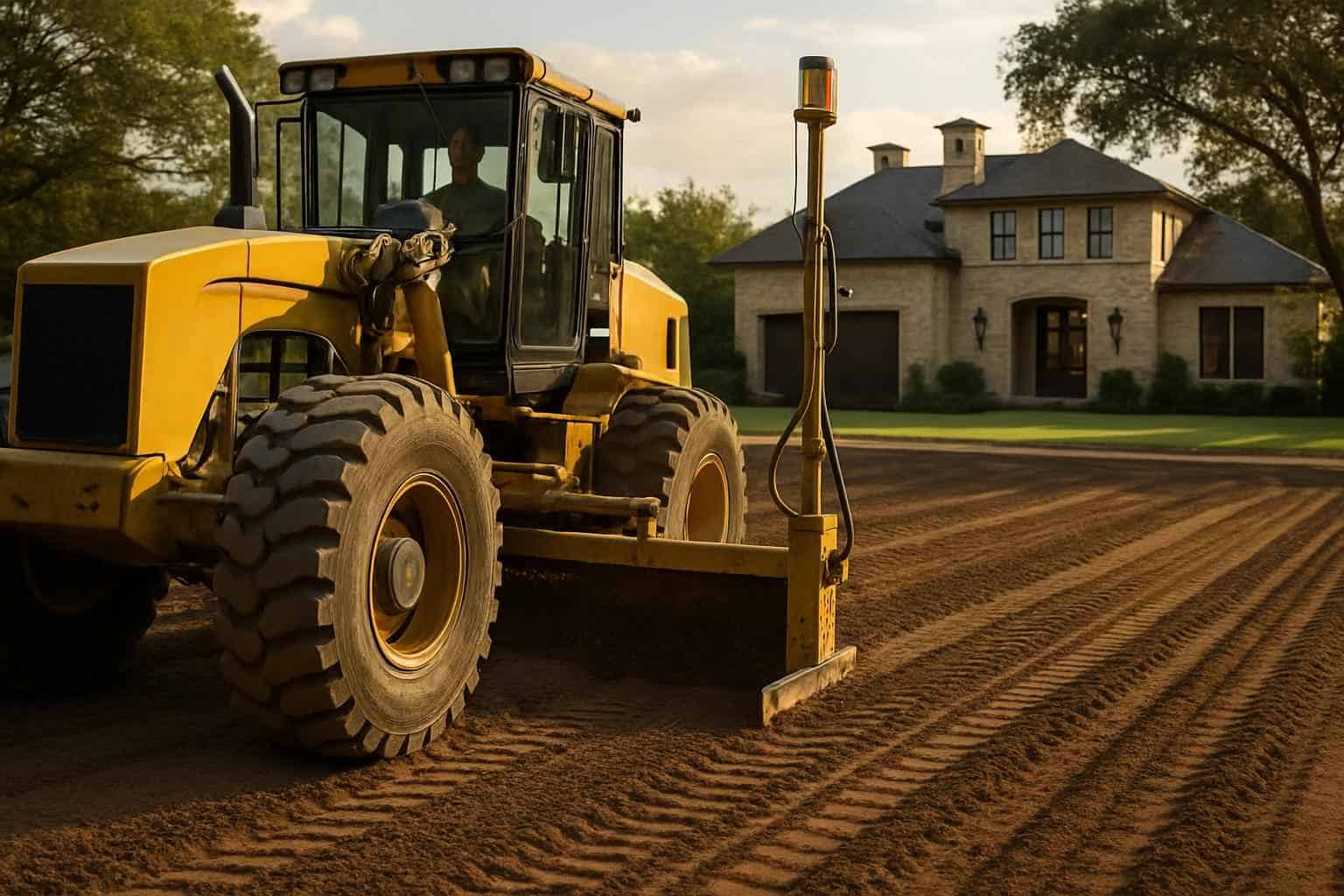 Laser Grading in Granite Shoals Texas