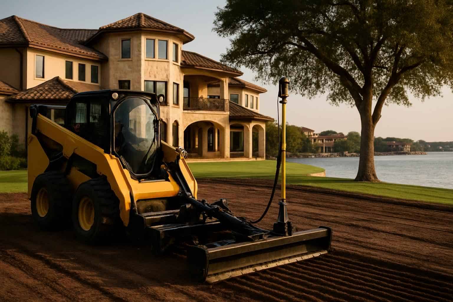 Laser Grading in Horseshoe Bay Texas