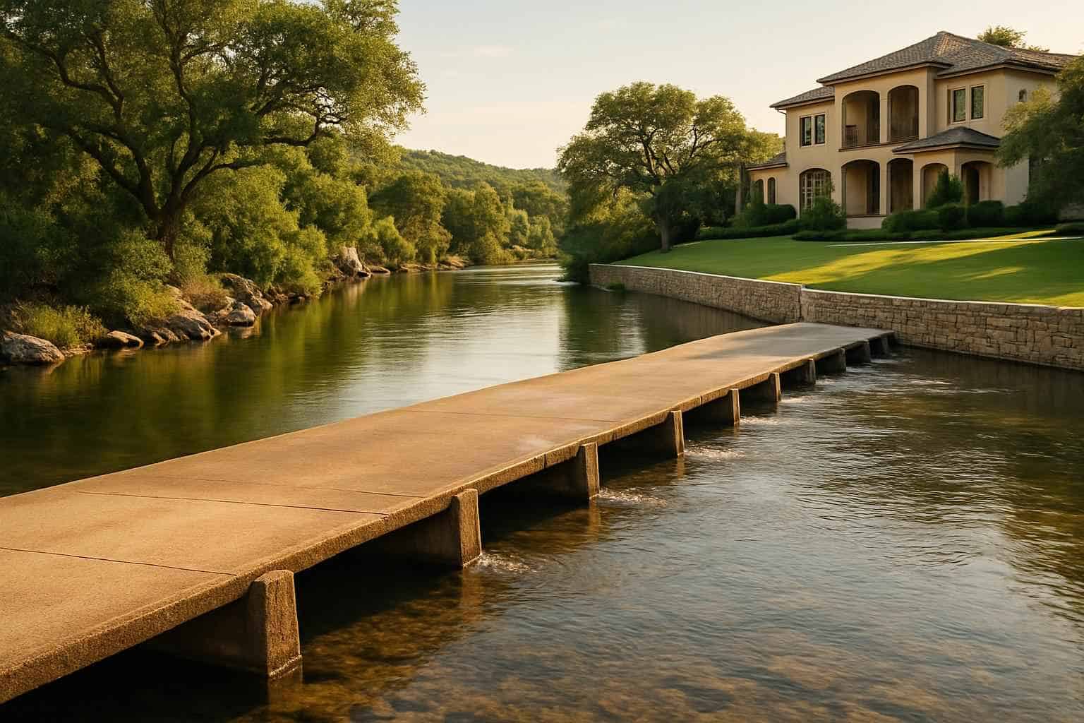 Low Water Crossings in Horseshoe Bay Texas