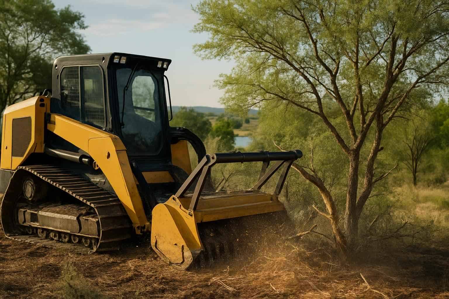 Mesquite Mulching in Cottonwood Shores Texas