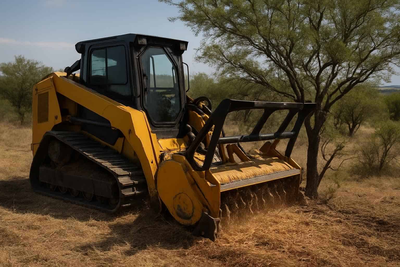 Mesquite Mulching in Granite Shoals Texas