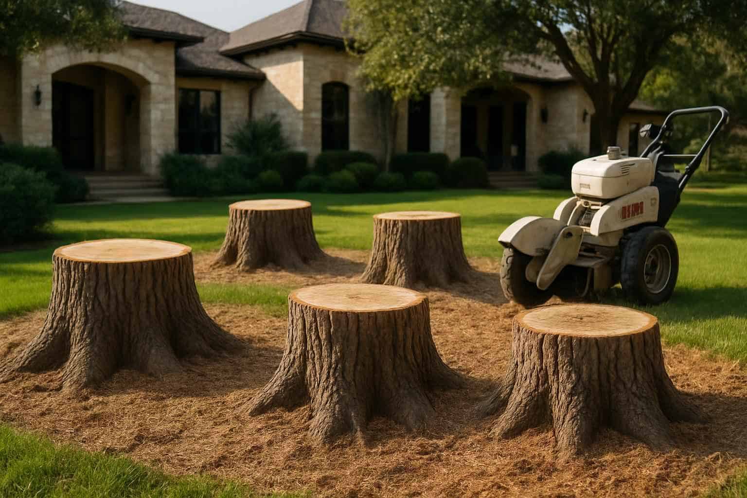 Multiple Stumps Same Day in Boerne Texas
