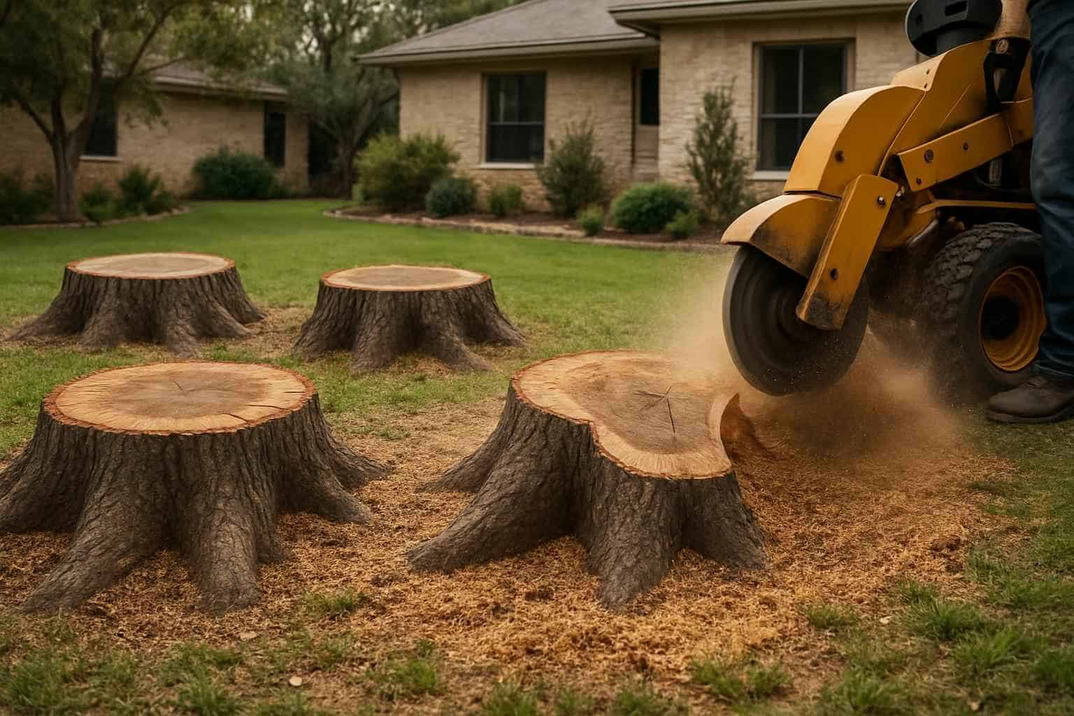 Multiple Stumps Same Day in Granite Shoals Texas