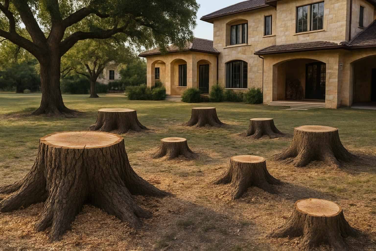 Multiple Stumps Same Day in Llano Texas