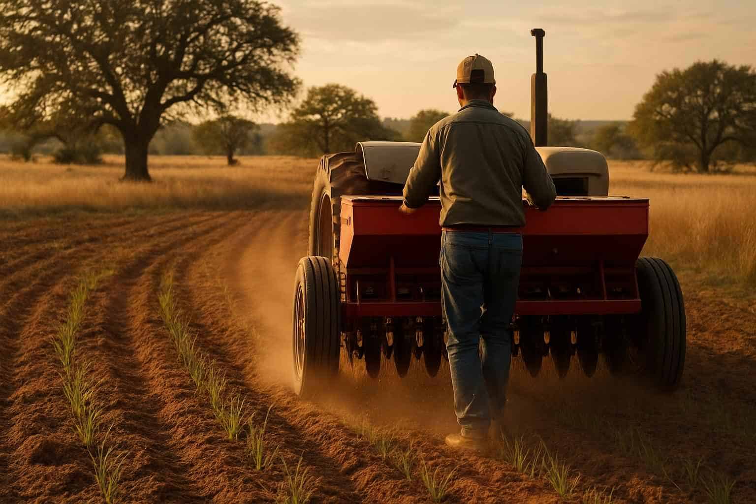 Native Grass Seeding in Llano Texas