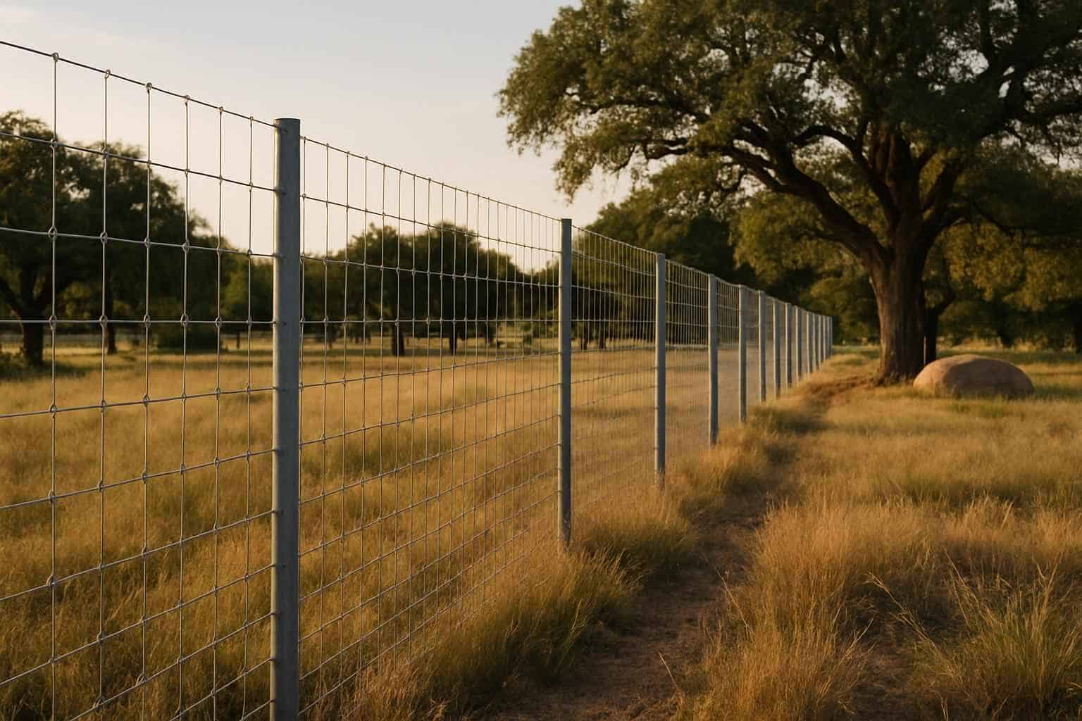 Net Wire and Field Fence in Kingsland Texas