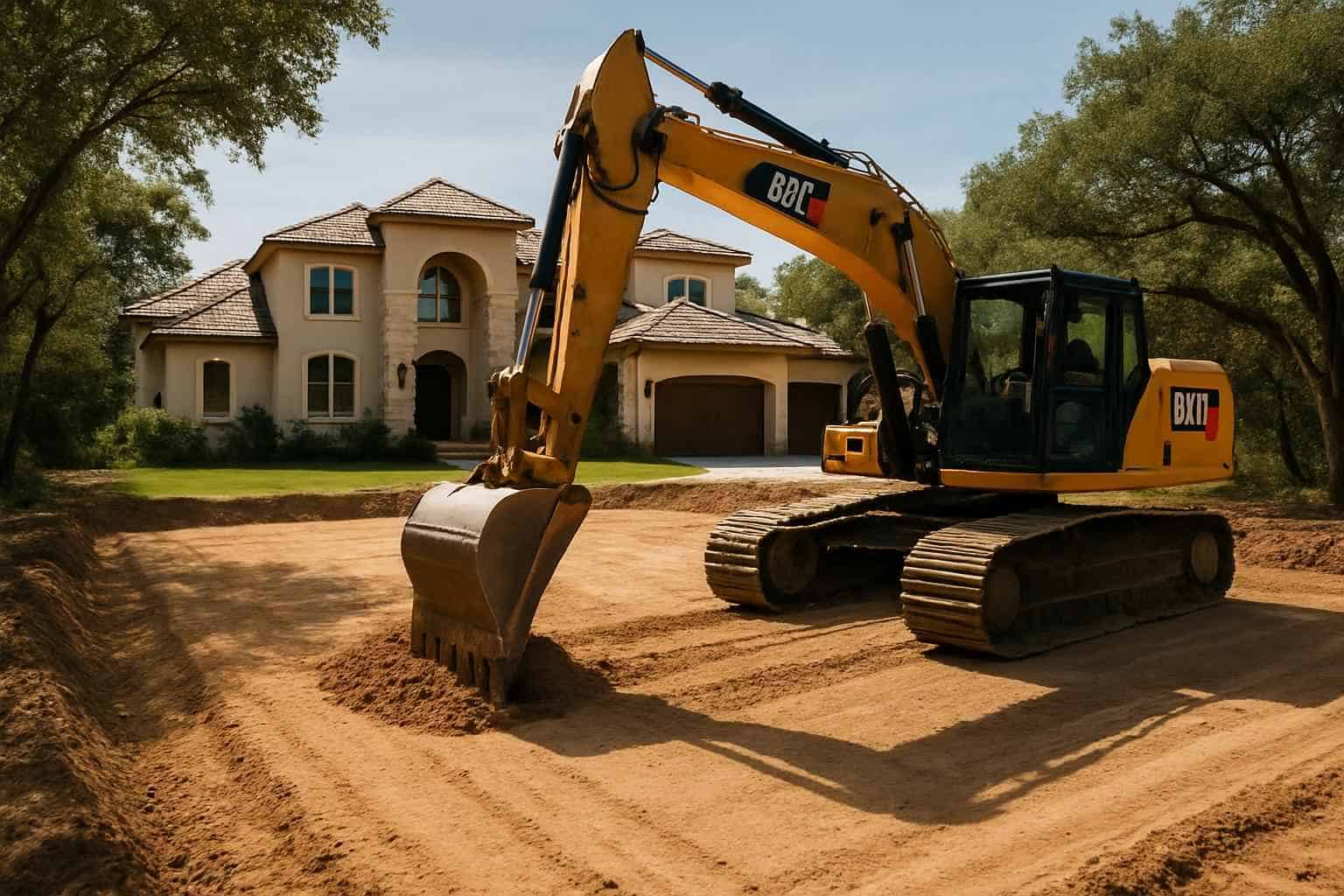Pad Site Clearing in Granite Shoals Texas