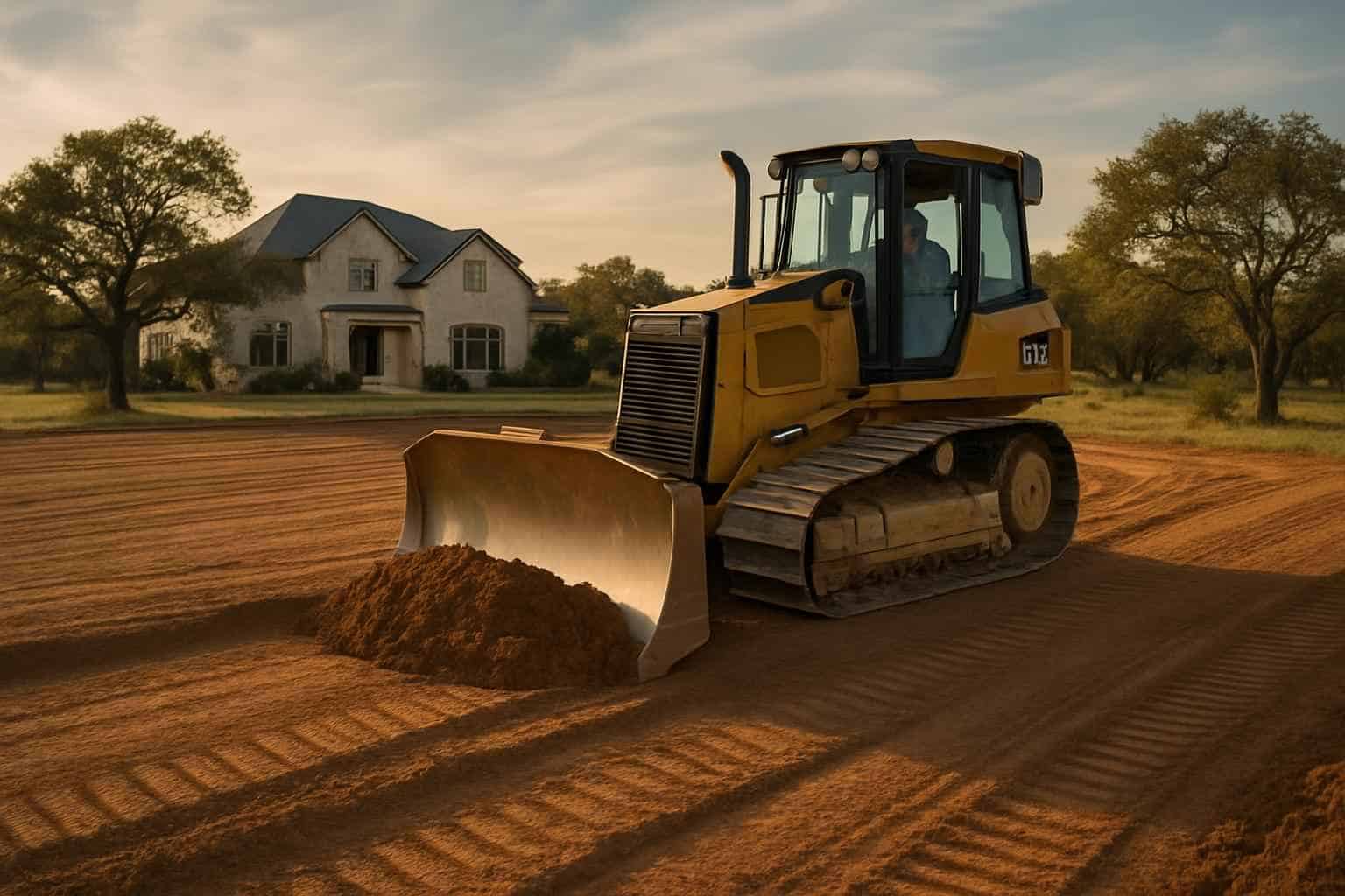 Pad Site Clearing in Llano Texas