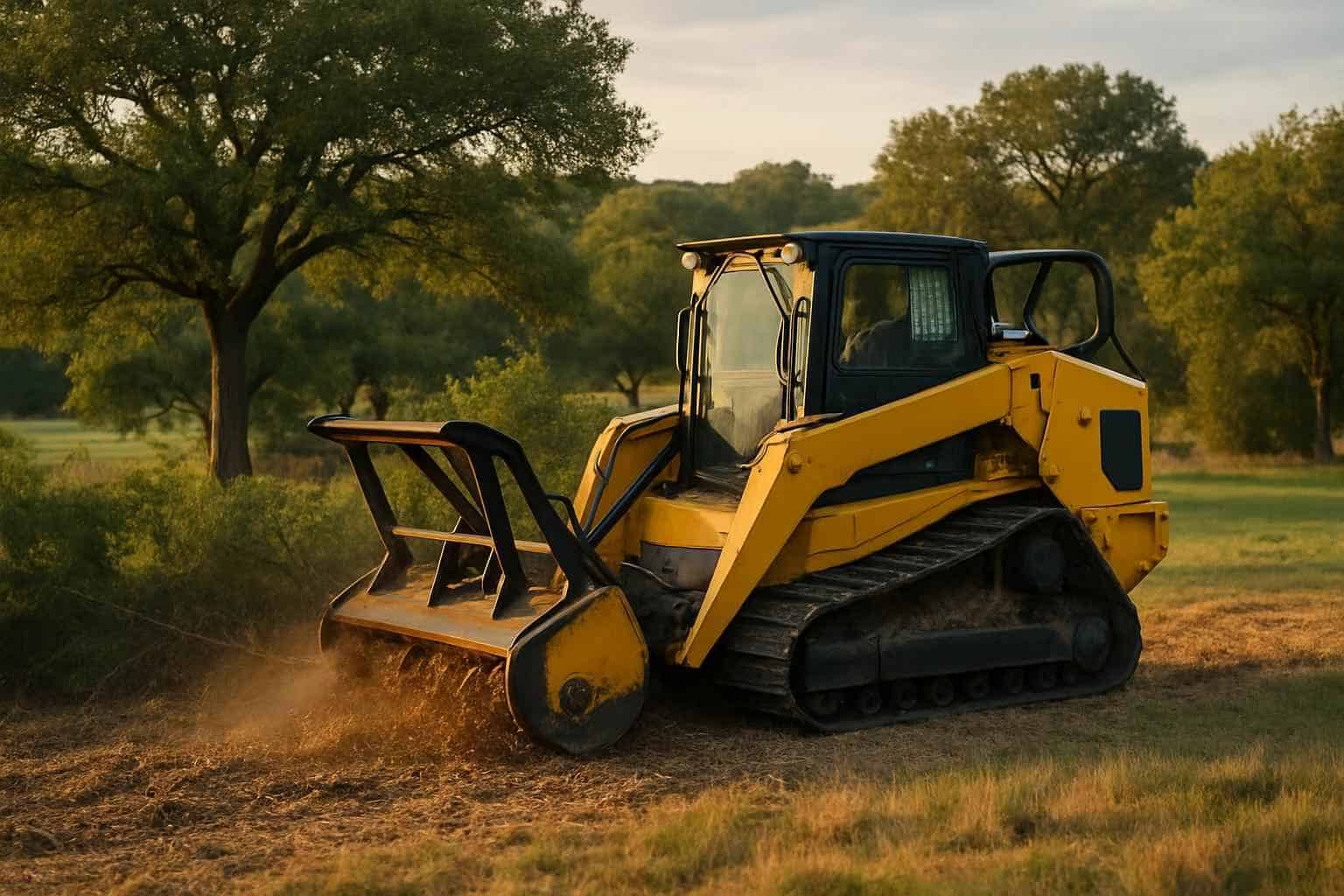 Pasture Brush Clearing in Cottonwood Shores Texas