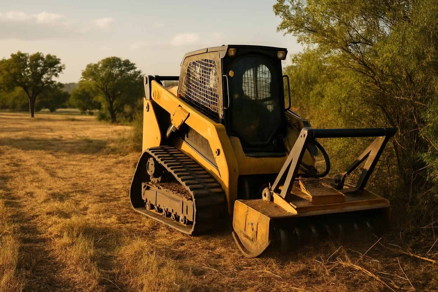 Pasture Brush Clearing in Granite Shoals Texas