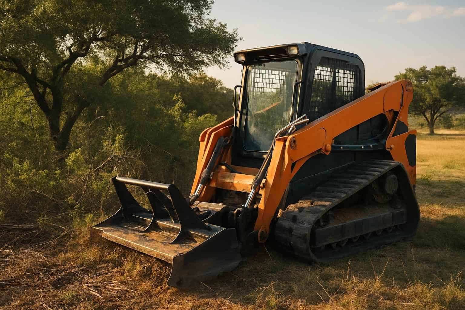 Pasture Brush Clearing in Horseshoe Bay Texas