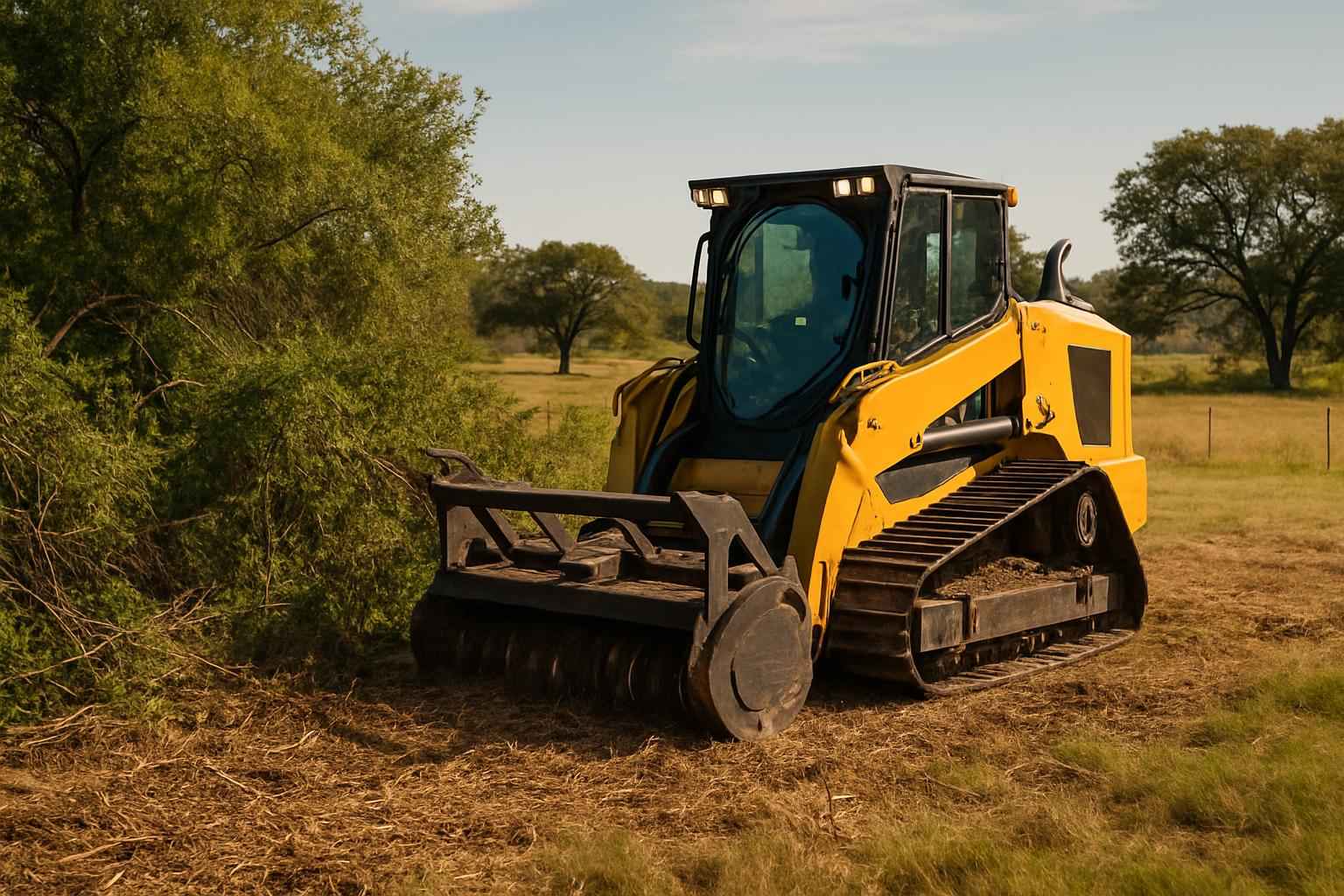 Pasture Underbrush Clearing in Granite Shoals Texas