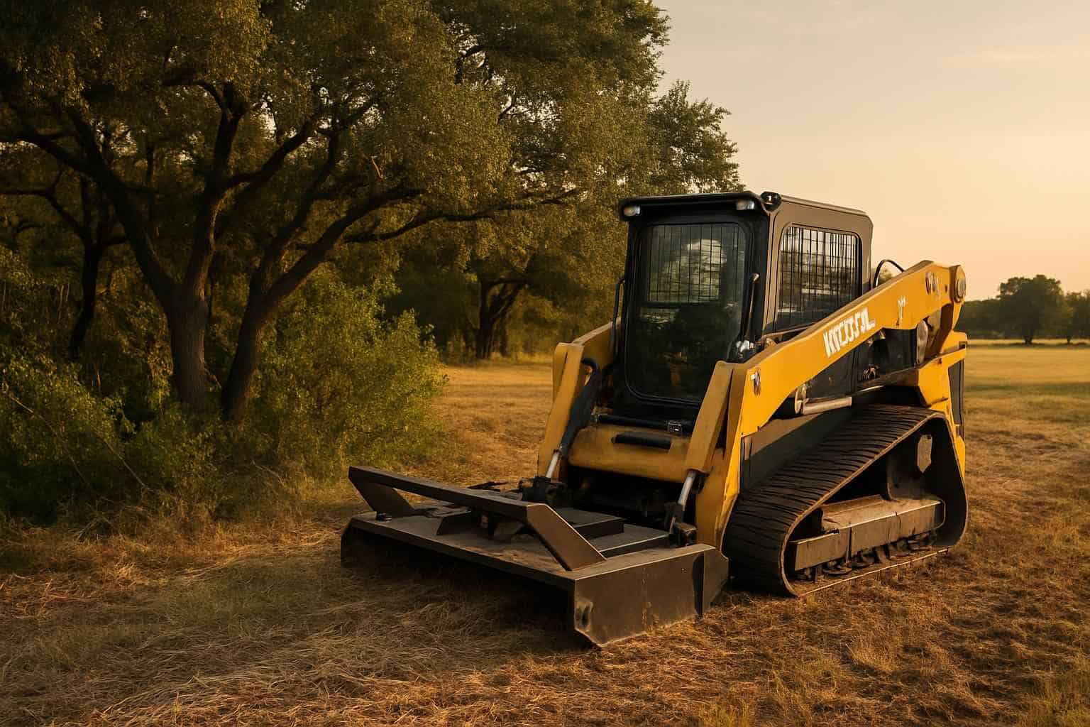Pasture Underbrush Clearing in Horseshoe Bay Texas