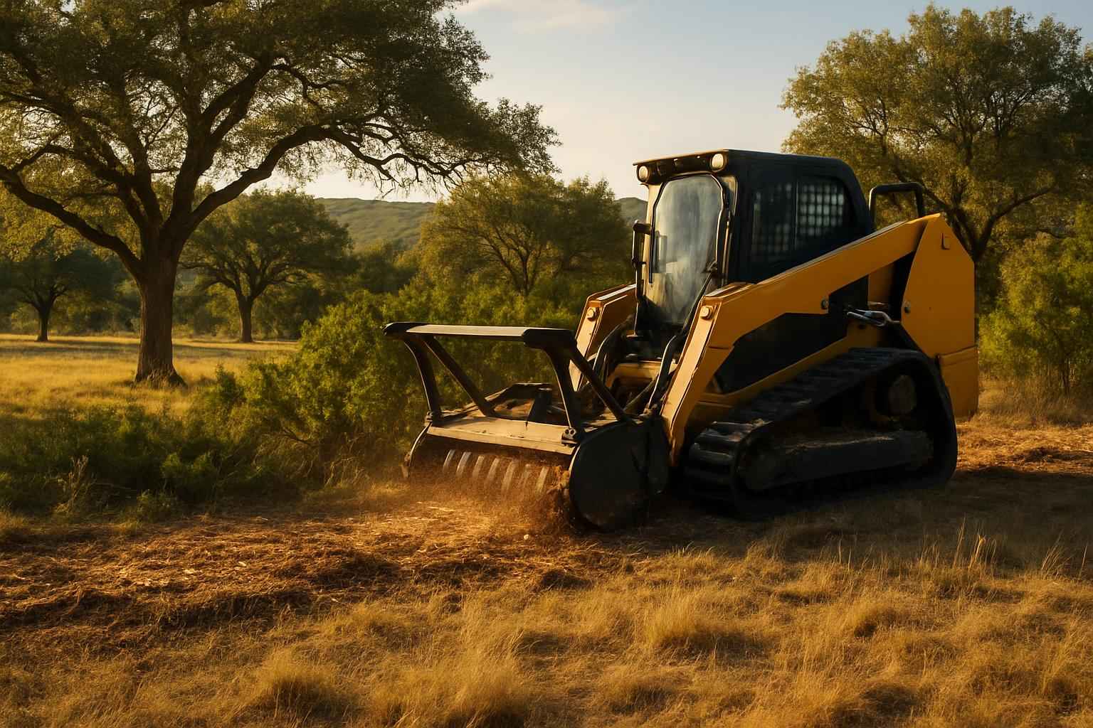 Pasture Underbrush Clearing in Hunt Texas