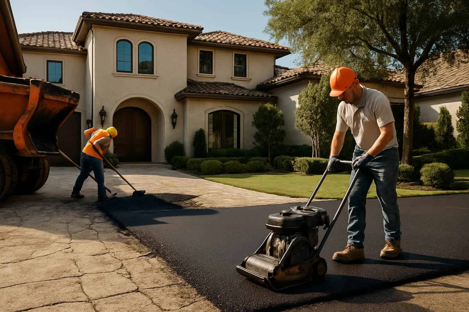 Paving Repairs and Overlays in Horseshoe Bay Texas