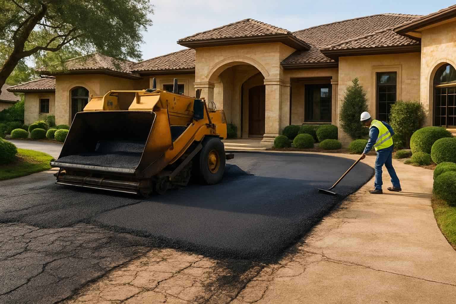 Paving Repairs and Overlays in Kingsland Texas