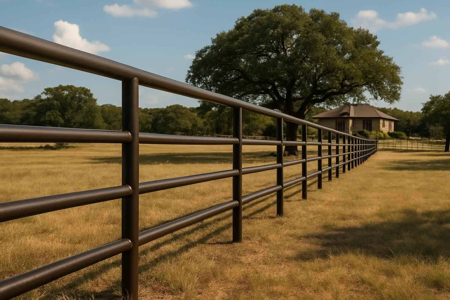 Pipe And Rail Fencing in Cypress Mill Texas