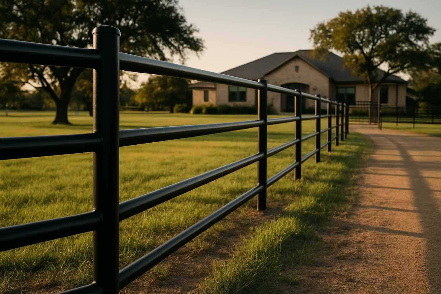 Pipe and Rail Fencing in Granite Shoals Texas