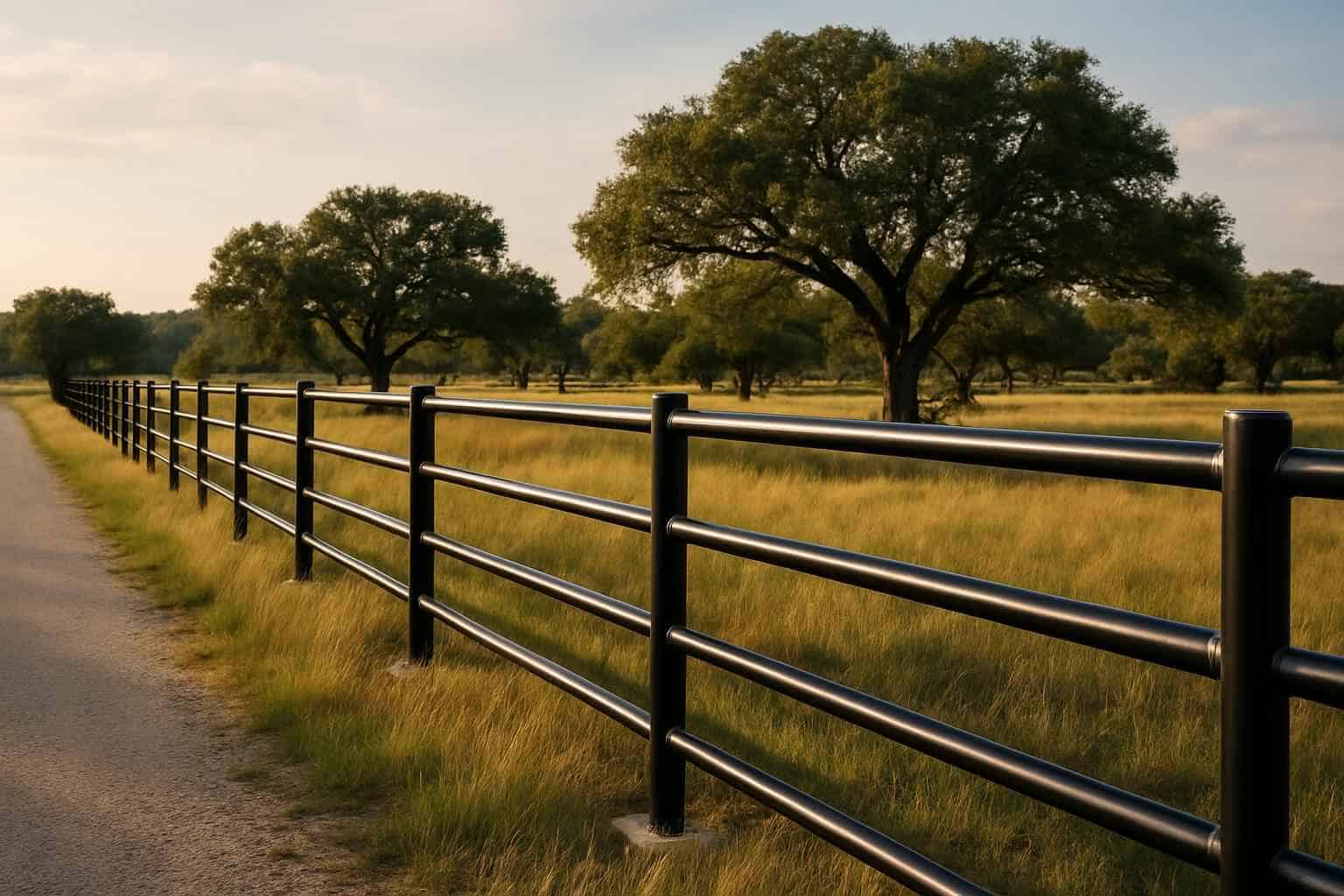 Pipe and Rail Fencing in Kingsland Texas