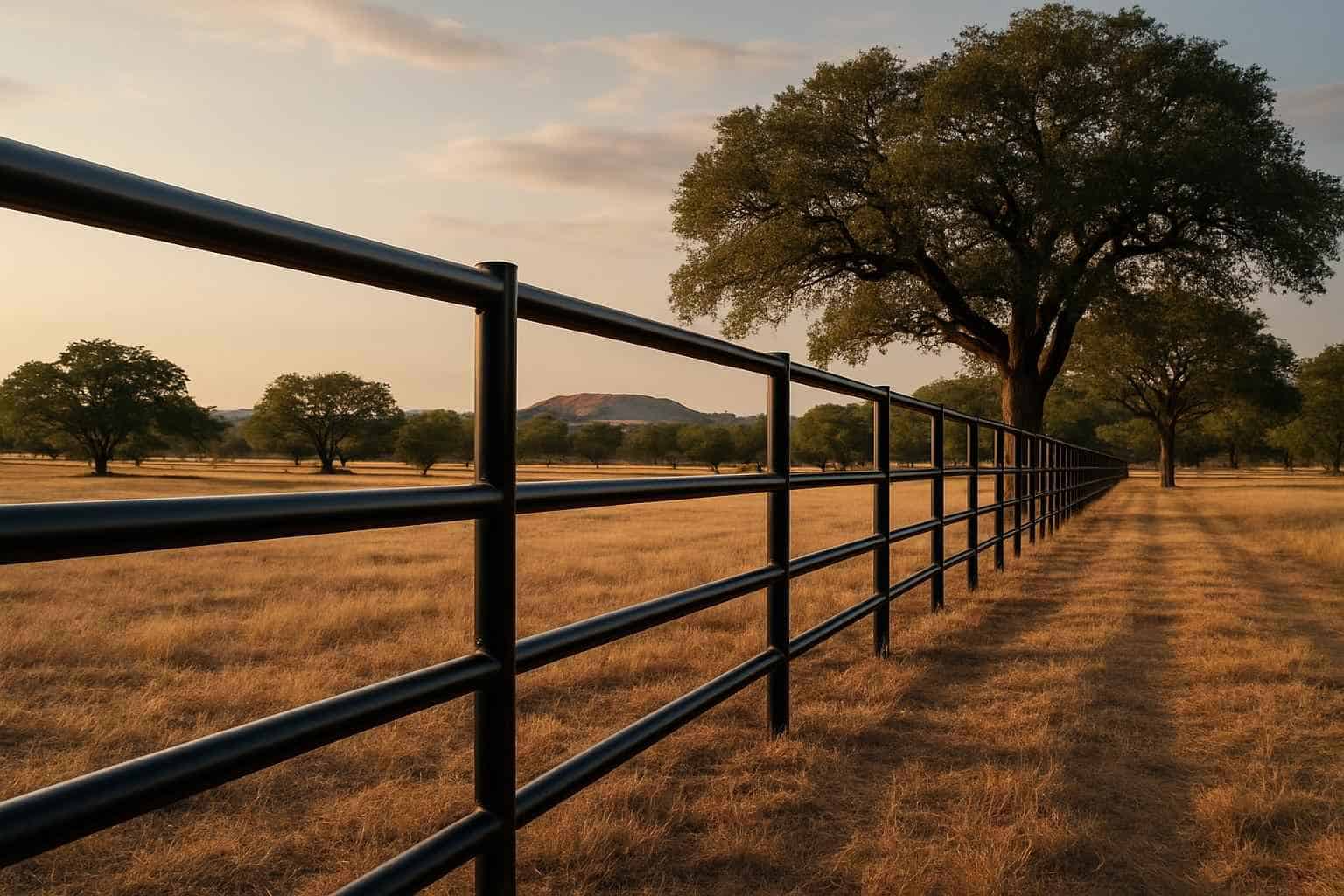 Pipe and Rail Fencing in Llano Texas