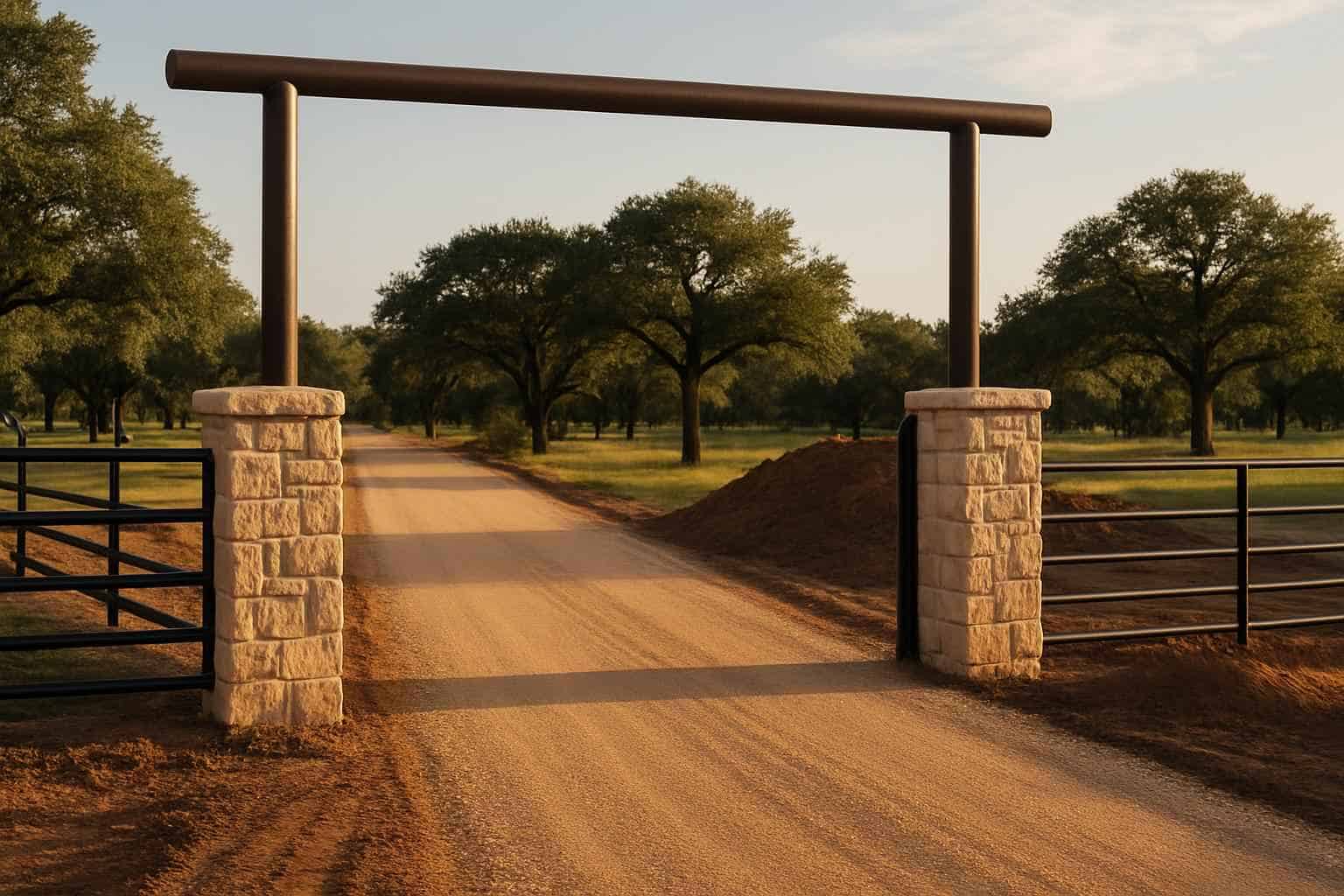 Pipe Entrance Construction in Granite Shoals Texas