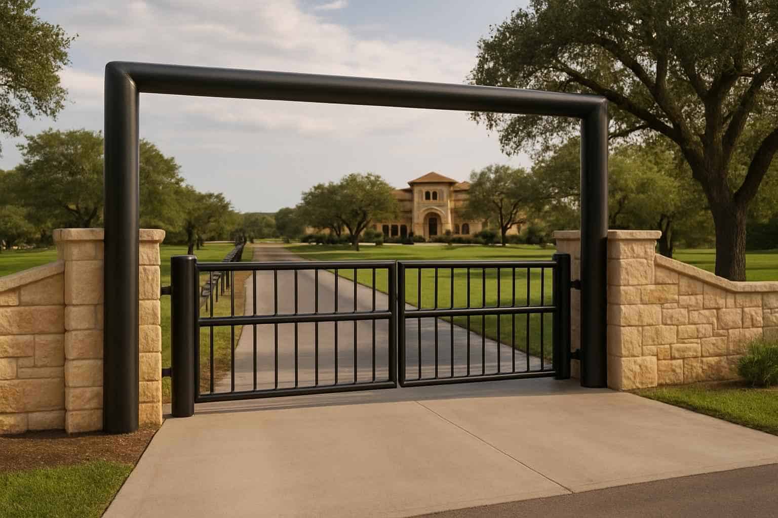 Pipe Entrance Construction in Horseshoe Bay Texas