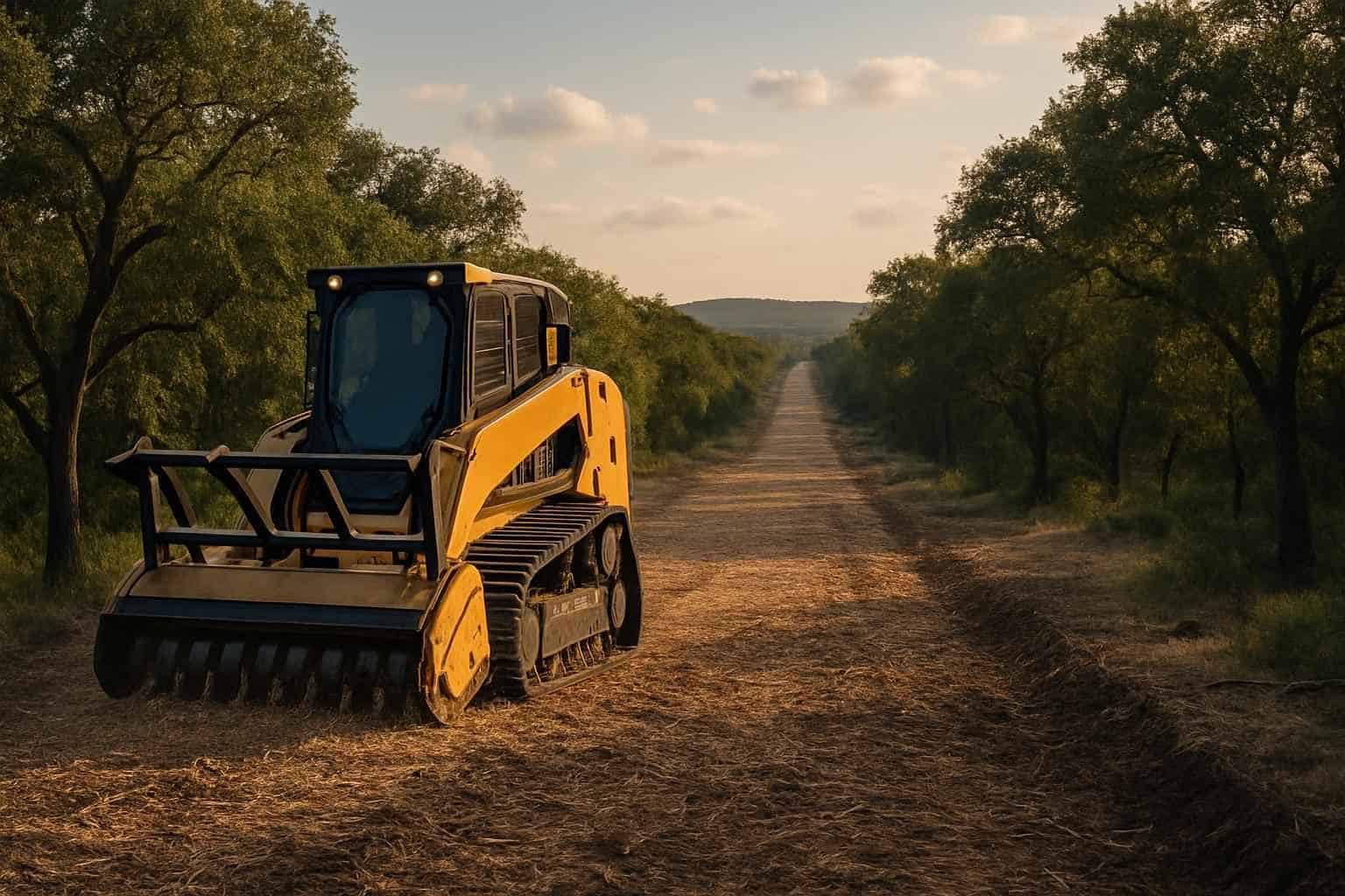 Pipeline ROW Clearing in Boerne Texas