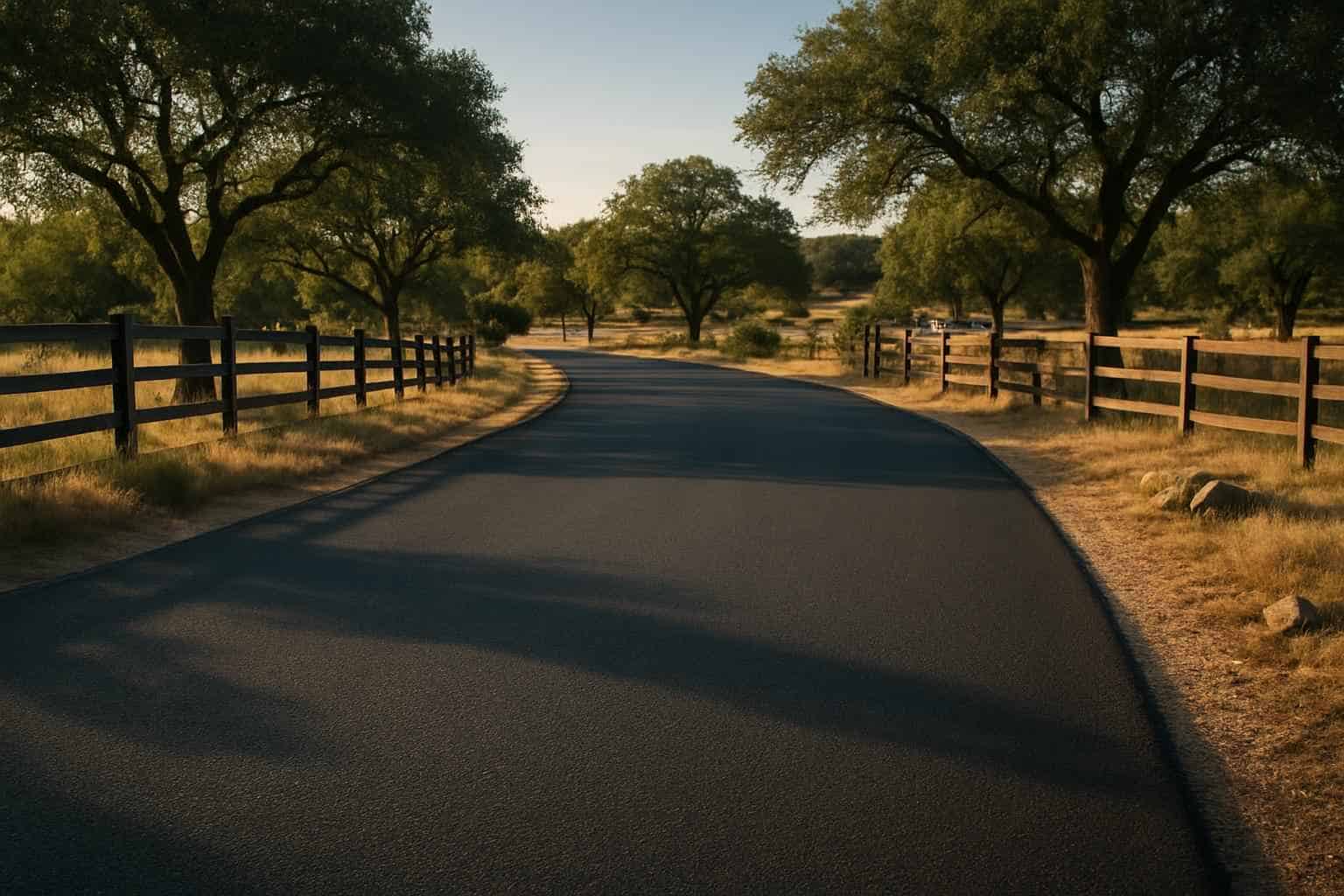 Ranch Road Chip Seal in Granite Shoals Texas