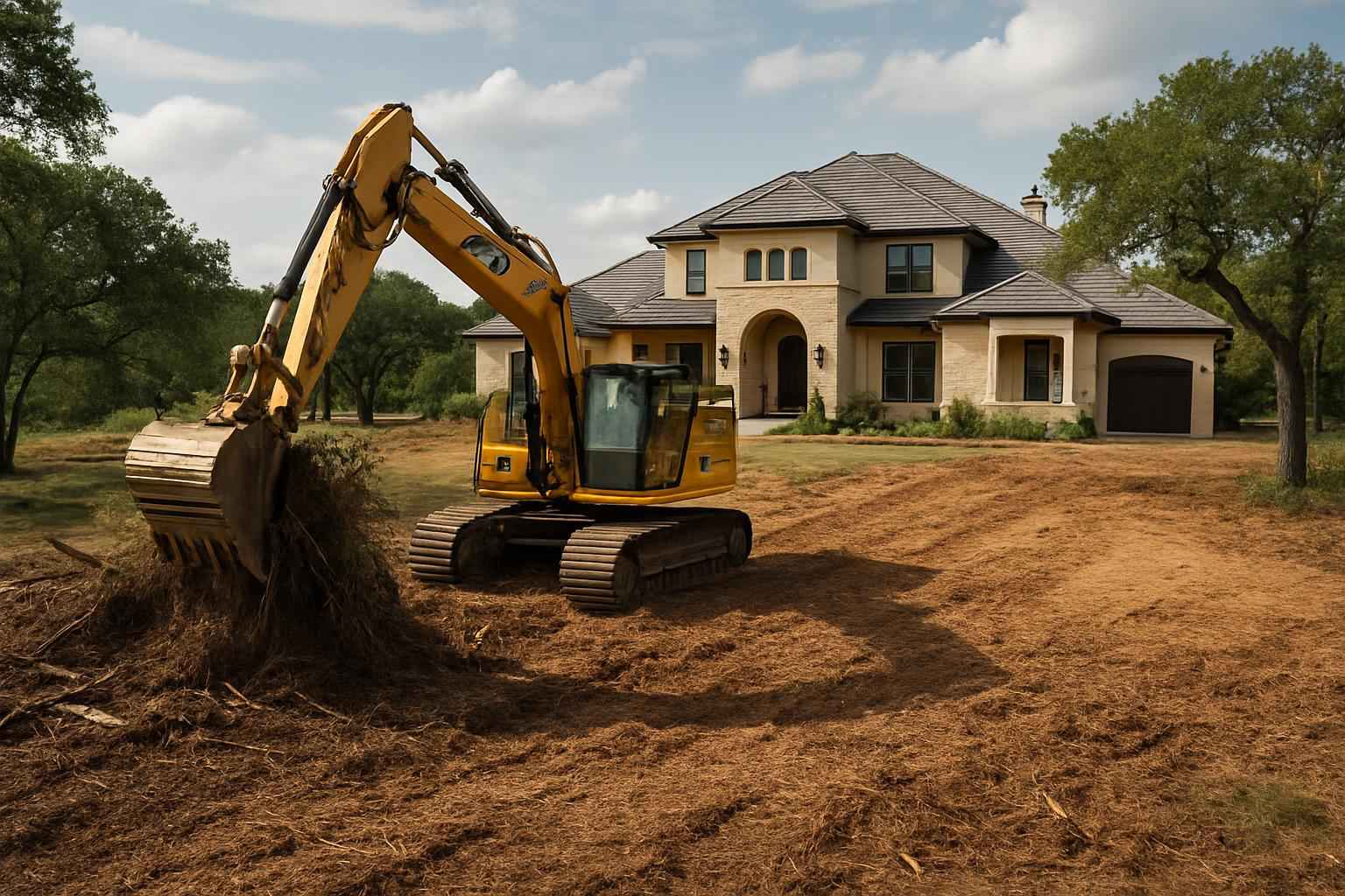Residential Land Clearing in Boerne Texas