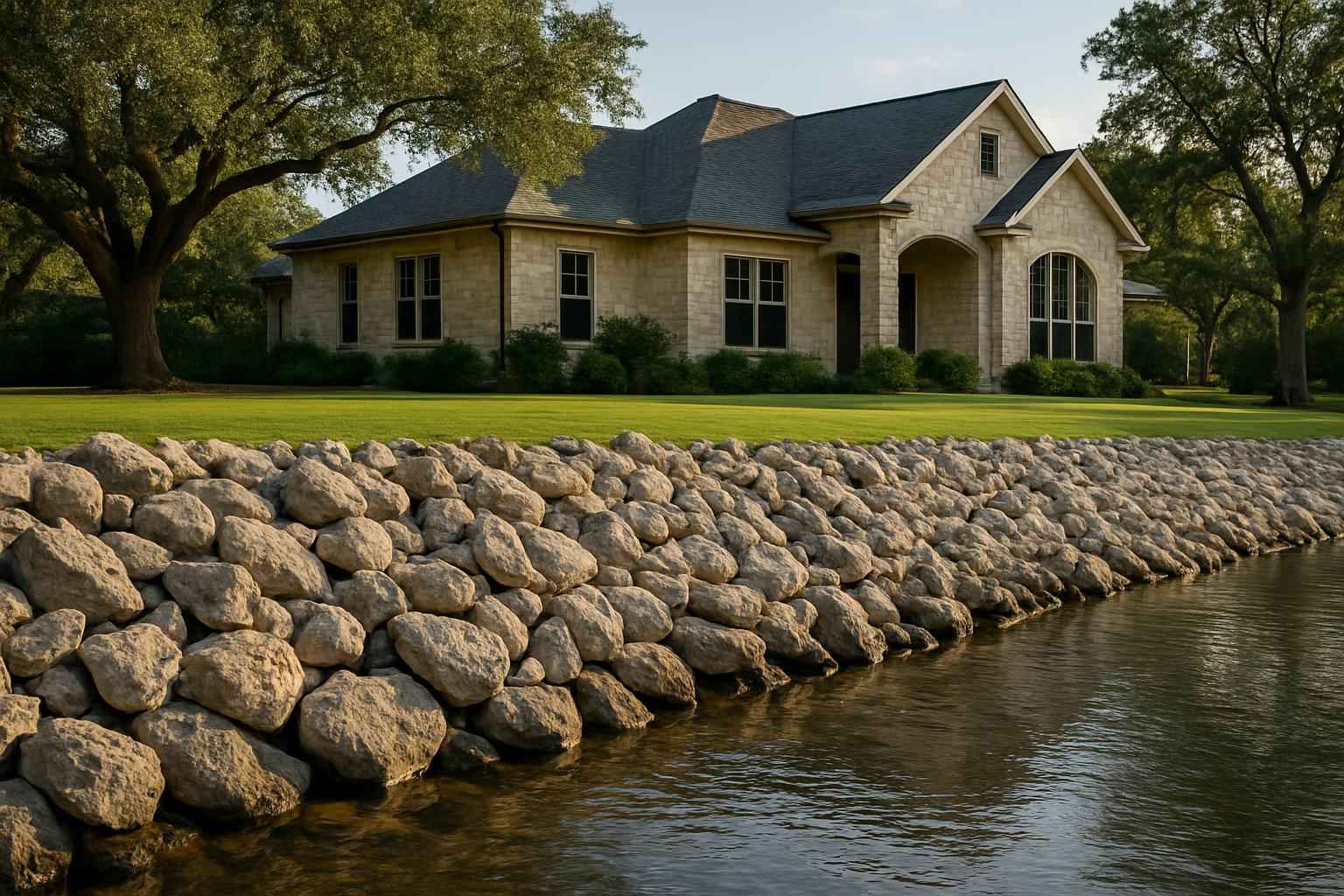 Riprap Rock in Boerne Texas