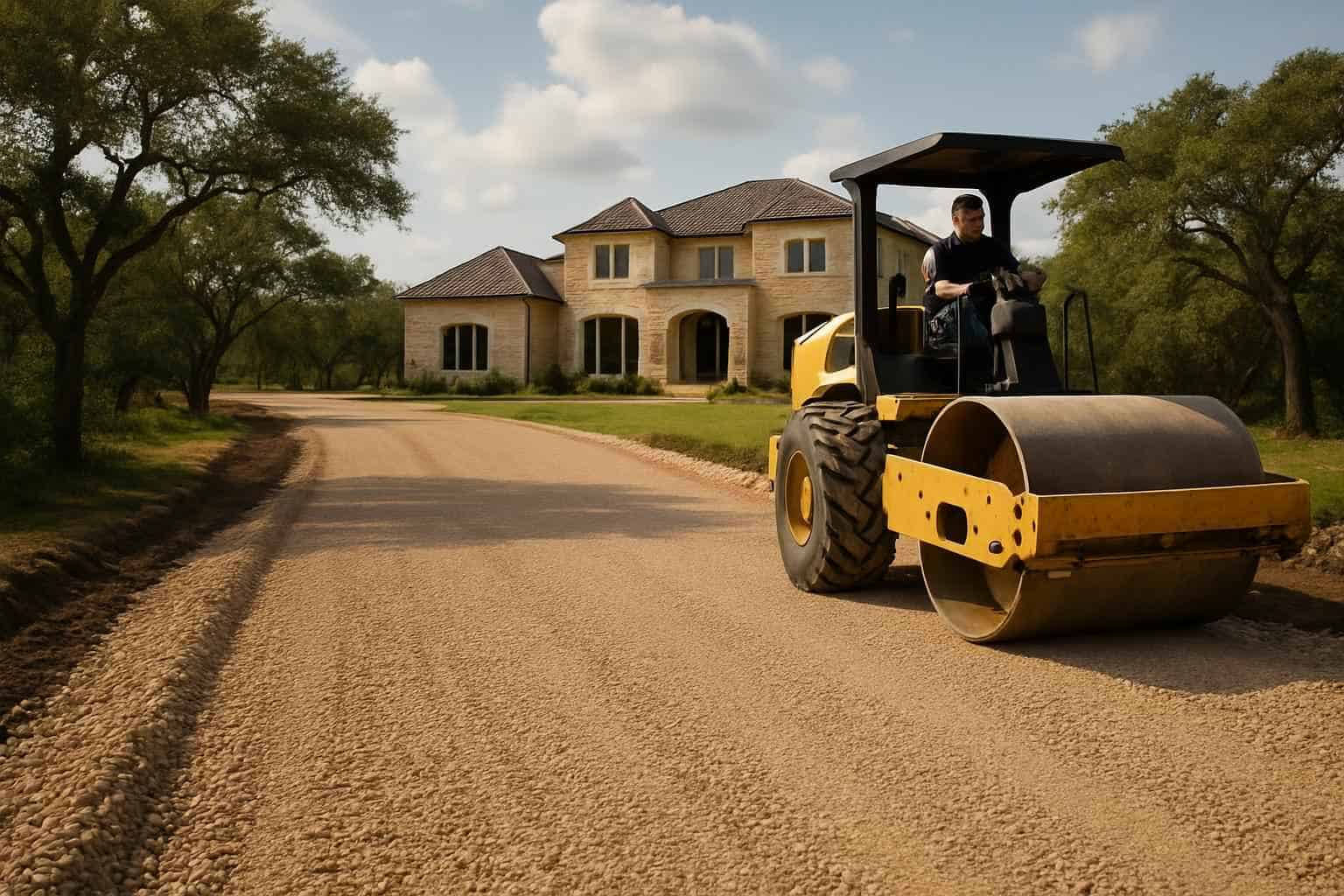 Road Base Build in Boerne Texas