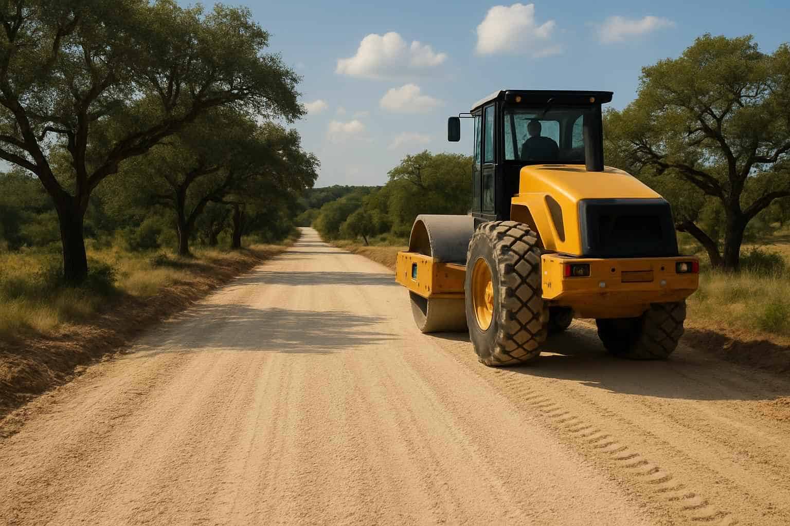 Road Base Build in Cypress Mill Texas