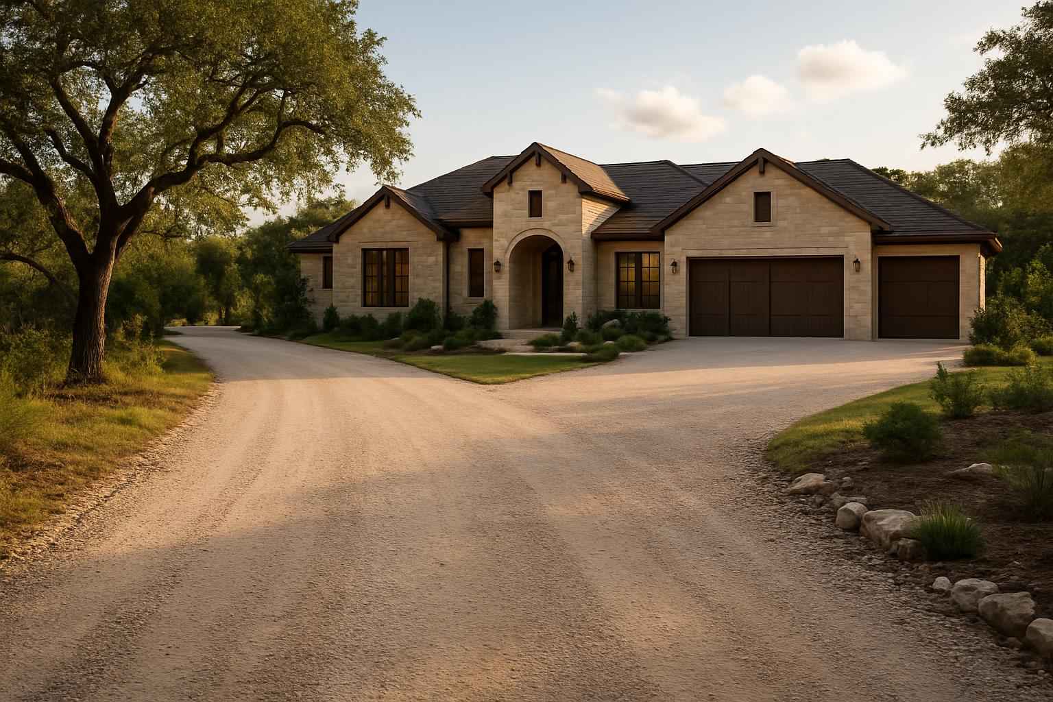 Road Base Driveway in Boerne Texas