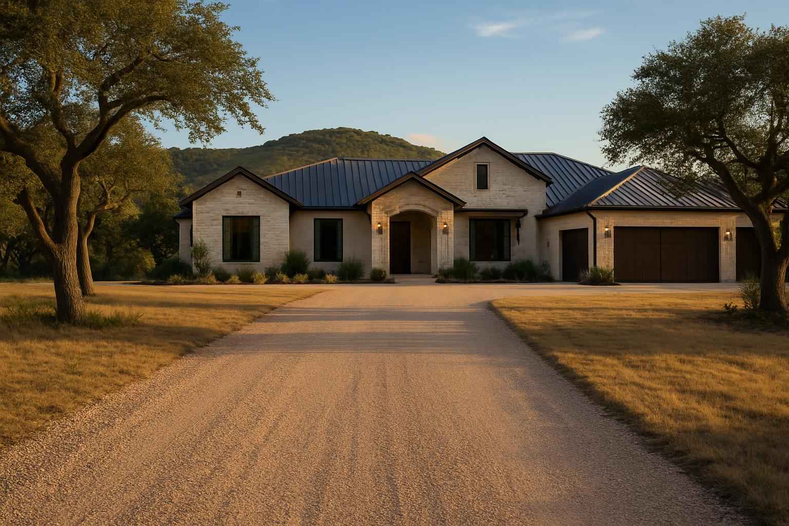 Road Base Driveway in Round Mountain Texas