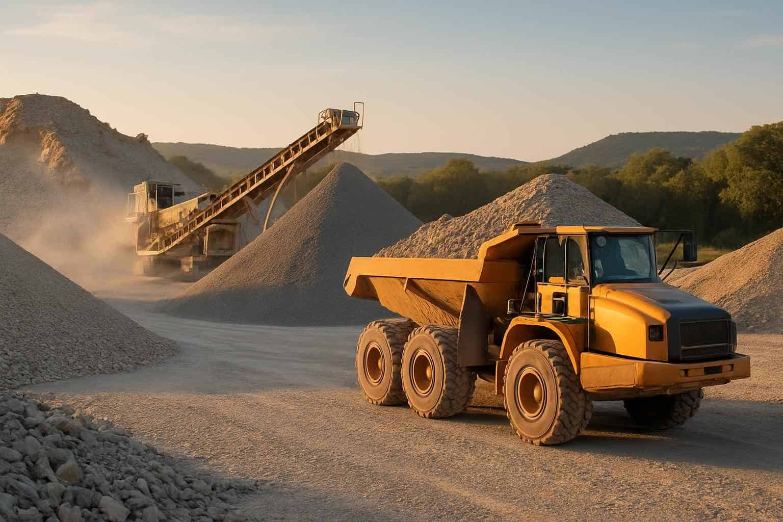 Road Base Production in Boerne Texas