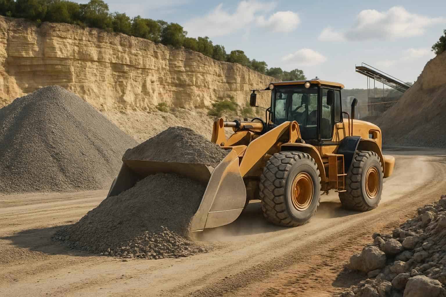 Road Base Production in Cypress Mill Texas