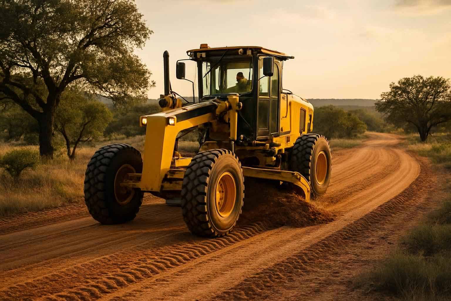 Road Maintenance Grading in Llano Texas