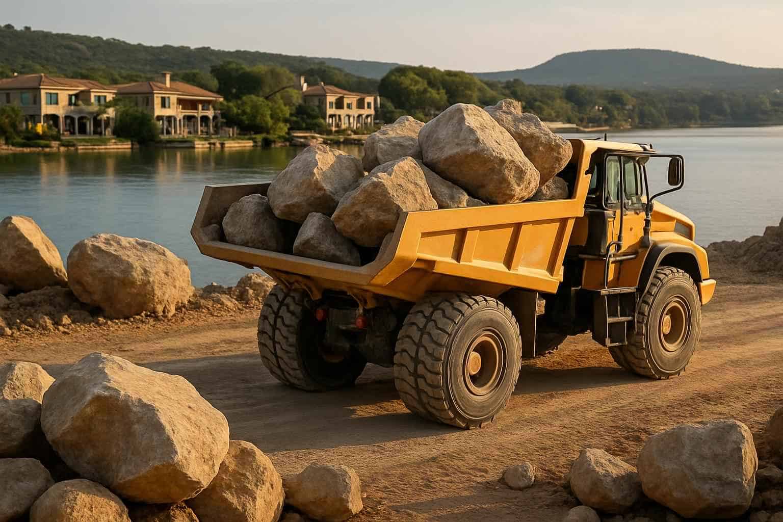 Rock And Boulder Hauling in Horseshoe Bay Texas