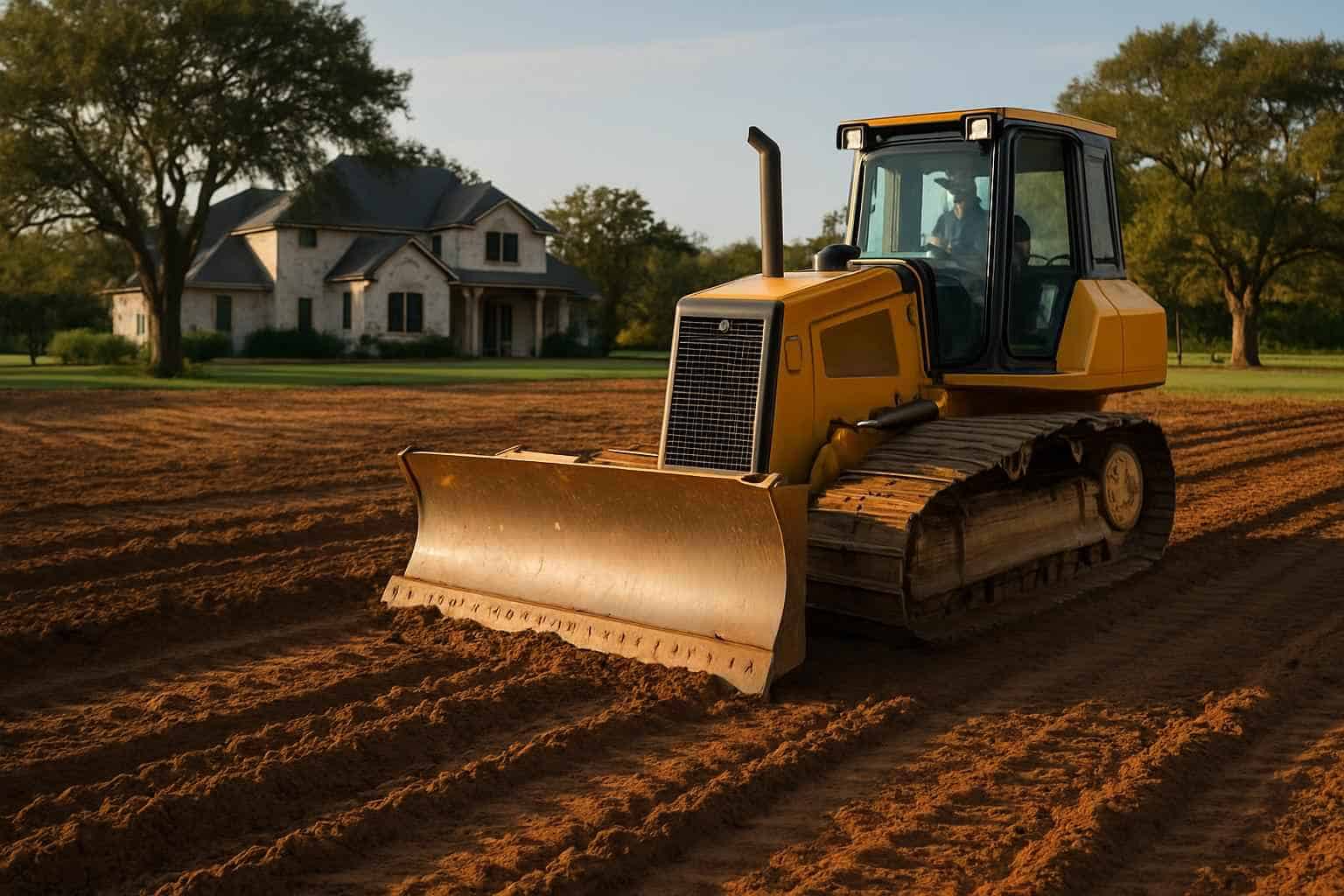 Rough Grading in Granite Shoals Texas