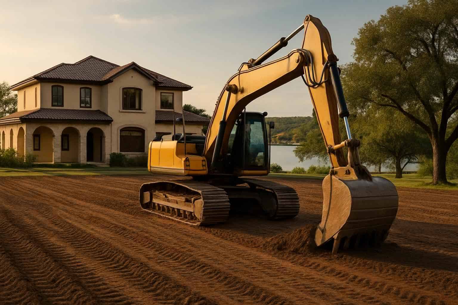 Rough Grading in Horseshoe Bay Texas