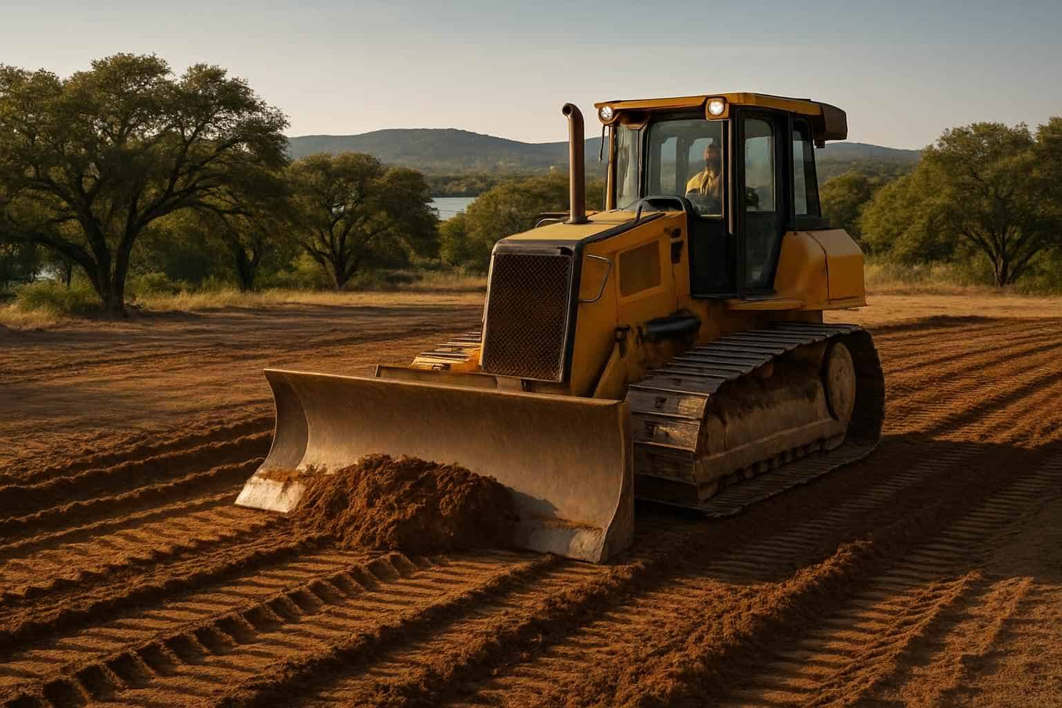 Rough Grading in Kingsland Texas
