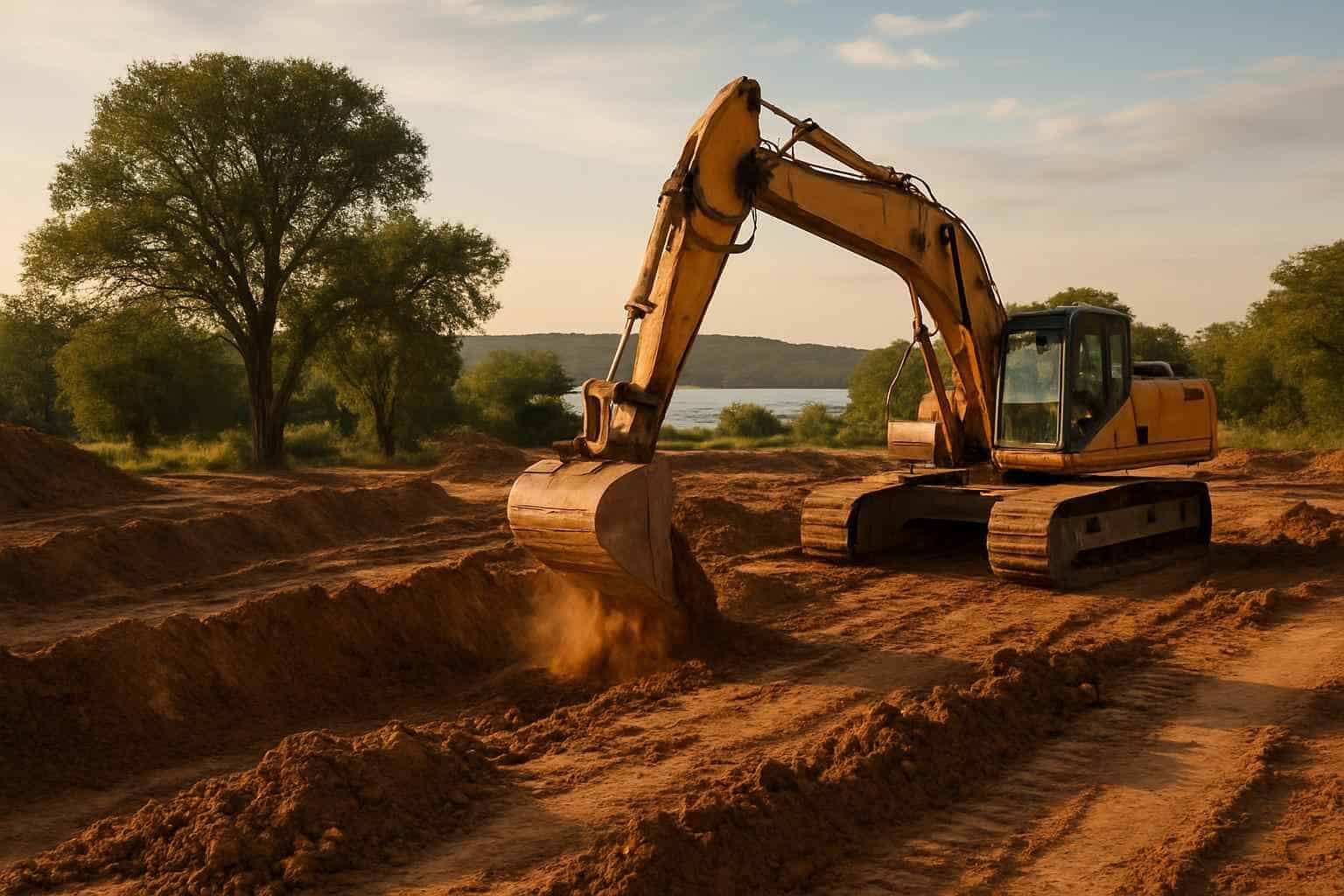 Site Excavation in Cottonwood Shores Texas