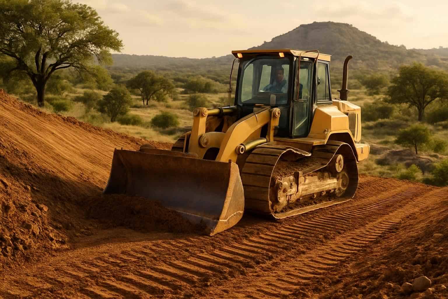 Slope Grading in Llano Texas