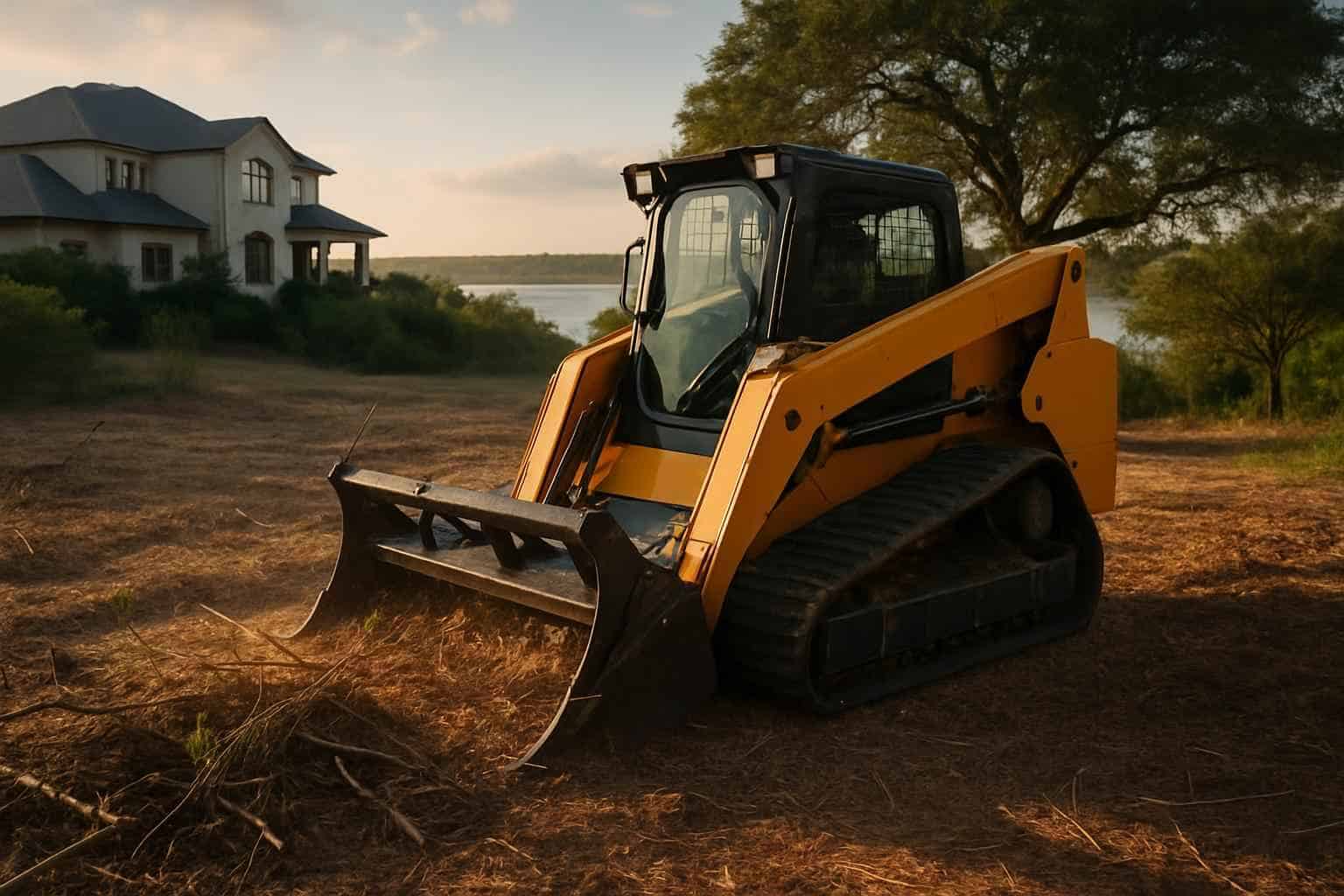Small Lot Clearing in Horseshoe Bay Texas