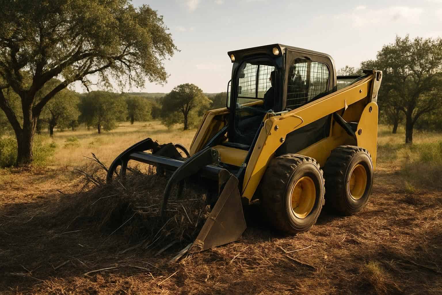 Small Lot Clearing in Llano Texas