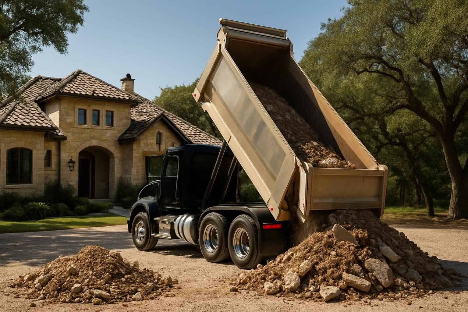 Spoils Haul Off in Boerne Texas