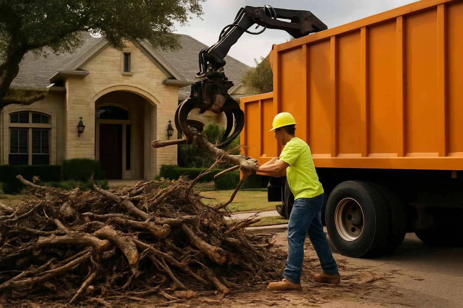 Storm Debris Removal In Boerne Texas